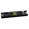 Alimentatore Slim Metallico Switching Stabilizzato 300W – Ingresso 220V, Uscita 24V 12.5A, Colore Nero