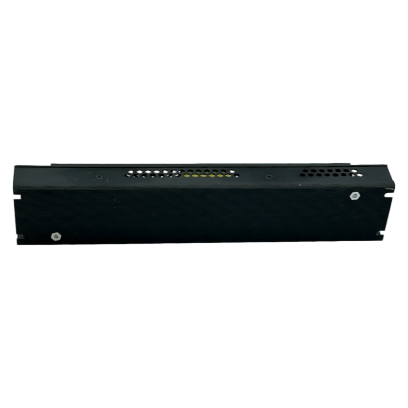 Alimentatore Slim Metallico Switching Stabilizzato 300W – Ingresso 220V, Uscita 24V 12.5A, Colore Nero