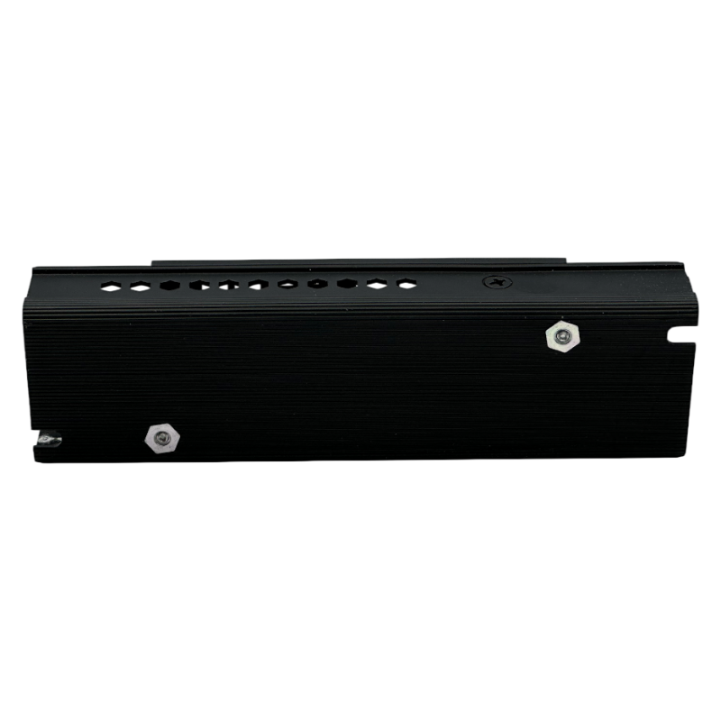 Alimentatore Slim Metallico Stabilizzato Switching Trimmer 220V-24V 2.5A 60W Colore Nero