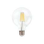 Lampadina LED Globo G125 18W Attacco E27 Filamento in Vetro