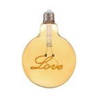 UNIVERSO G125-HOME LAMPADINA E27 FILAMENTO LED SCRITTA HOME