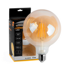 Lampadina LED Globo G125 a Filamento Vintage - 12W E27