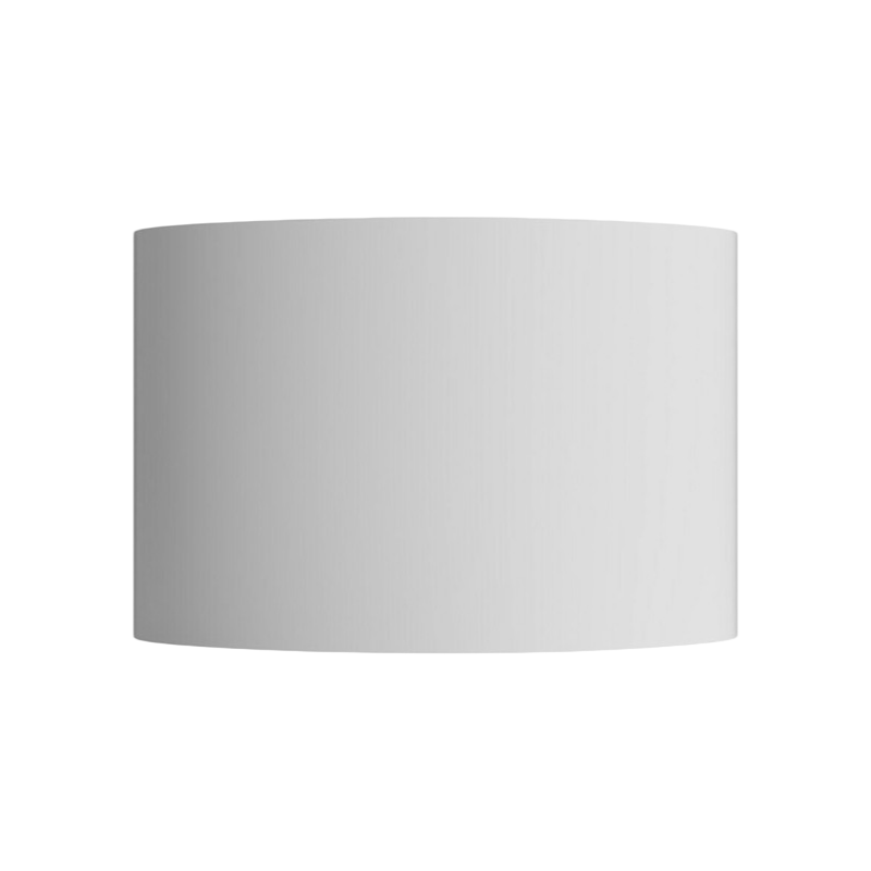 Applique Plafoniera Ovale in Gesso Verniciabile – Doppia Emissione Luminosa 25W con Portalampada G9
