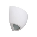 Applique Mezza Luna in Gesso Verniciabile - Doppia - GS-E72 - immagine 2