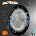 UNIVERSO HE-200W-N Campana LED UFO 200W Ultra Slim - Lampada - immagine 3
