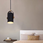 Lampada a Sospensione Nera con Paralume Orientabile e - immagine 13