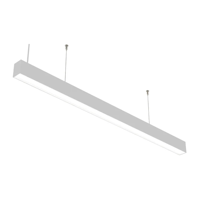Lampadario LED Lineare Modulare 40W a Sospensione e Soffitto con CCT Selezionabile