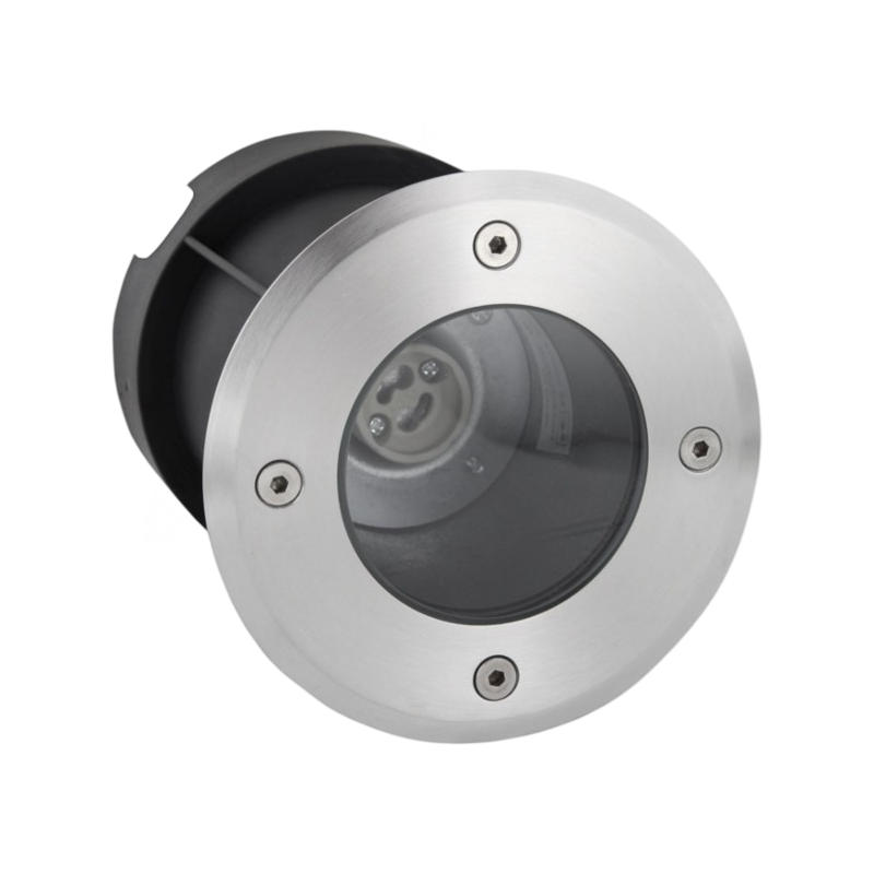 Segnapasso Portalampada da Interramento Calpestabile per Lampadine GU10 IP65