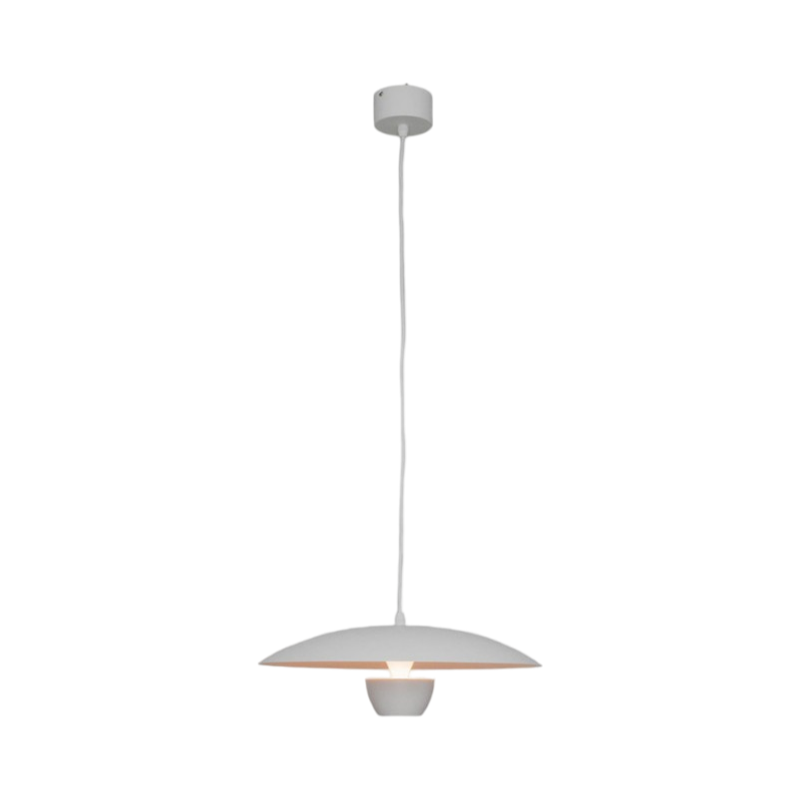 Lampadario LED a Sospensione Moderno 11W – 880 Lumen, Colore Bianco o Nero, IP20