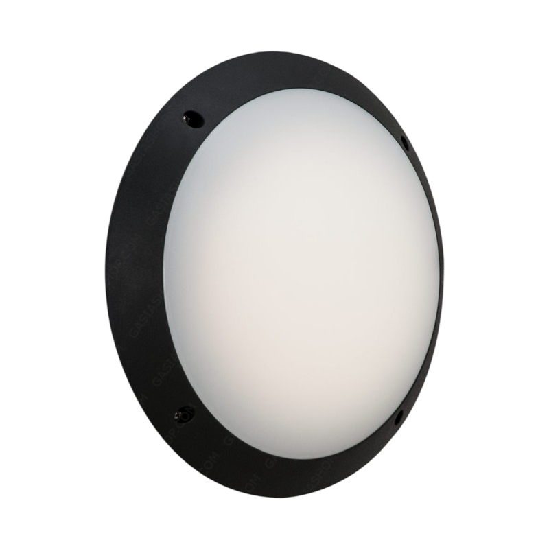 Plafoniera Circolare da Esterno IP66 FUMAGALLI LUCIA Nera | Attacco E27