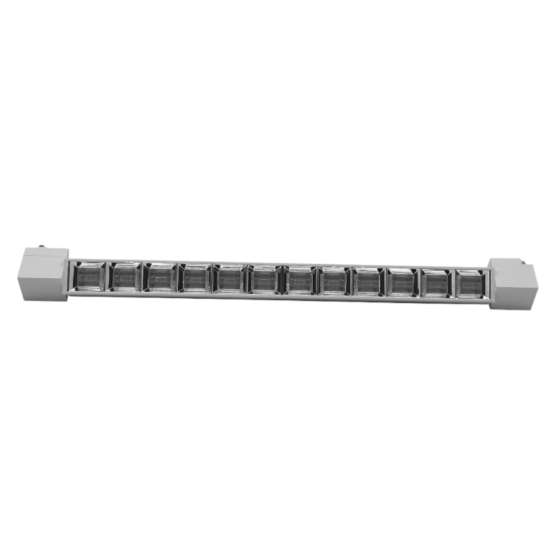 Track Light Faretto Lineare LED SMD Universo PST-47-N – 26W, 38°, per Binario Elettrificato Monofase, Colore Bianco