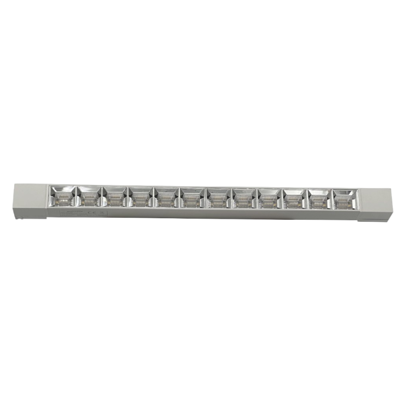 Track Light Faretto Lineare LED SMD Universo PST-47-N – 26W, 38°, per Binario Elettrificato Monofase, Colore Bianco
