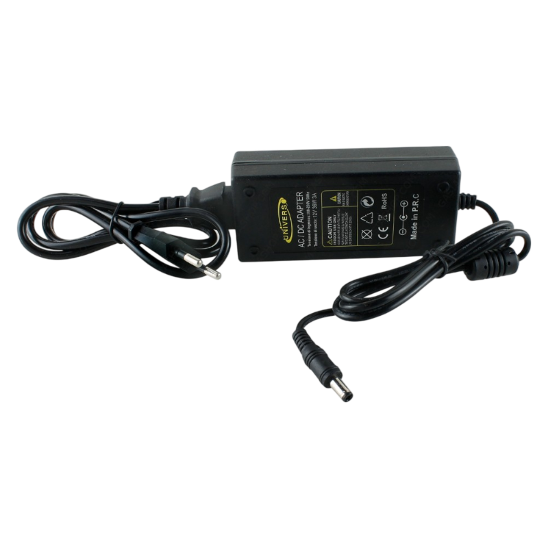 Alimentatore Desktop Switching 12V 3A 36W | Per Illuminazione LED e CCTV Telecamere