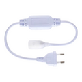 Cavo di Alimentazione con Raddrizzatore per Strip LED COB AC 220V | Larghezza 8mm