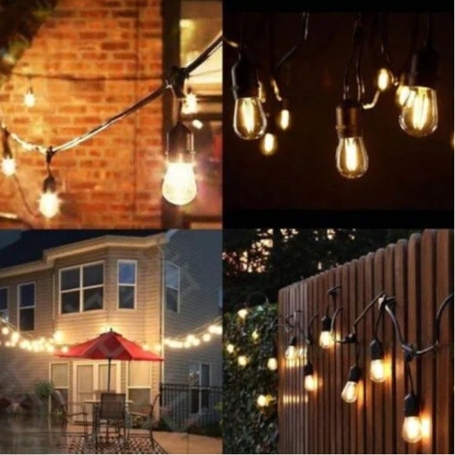 Confezione da 10 Pezzi Universo S14-2C – Lampadina LED SMD 2W S14, AC220V, 130 Lumen, Ideale per Catenarie