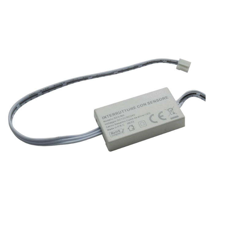 Sensore Interruttore di Prossimità Universo SEN-MA per Strip LED – IP20, Accensione Automatica senza Contatto