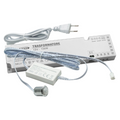 Kit Mini Interruttore con Sensore di Movimento a Infrarossi PIR 12V/24V – Alimentatore 100W, Accensione Automatica per Strisce LED