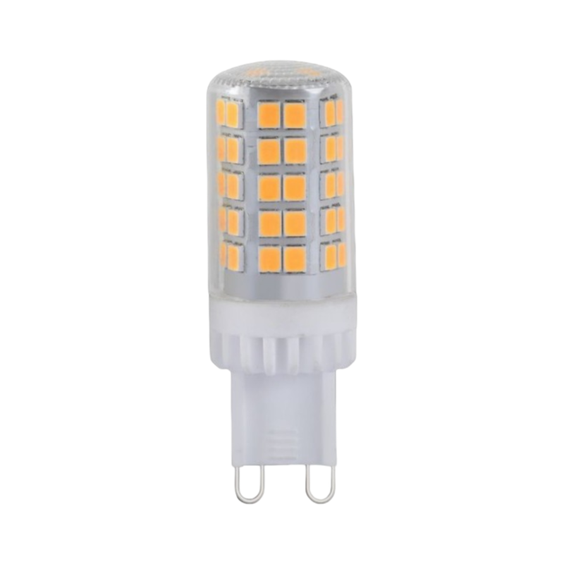Confezione da 20 Pezzi Universo SPARAC-G9-4.8W-CE5 – Lampadina LED G9, 4.8W Tubolare SMD, 600 Lumen, CCT 3000K/4000K/6500K