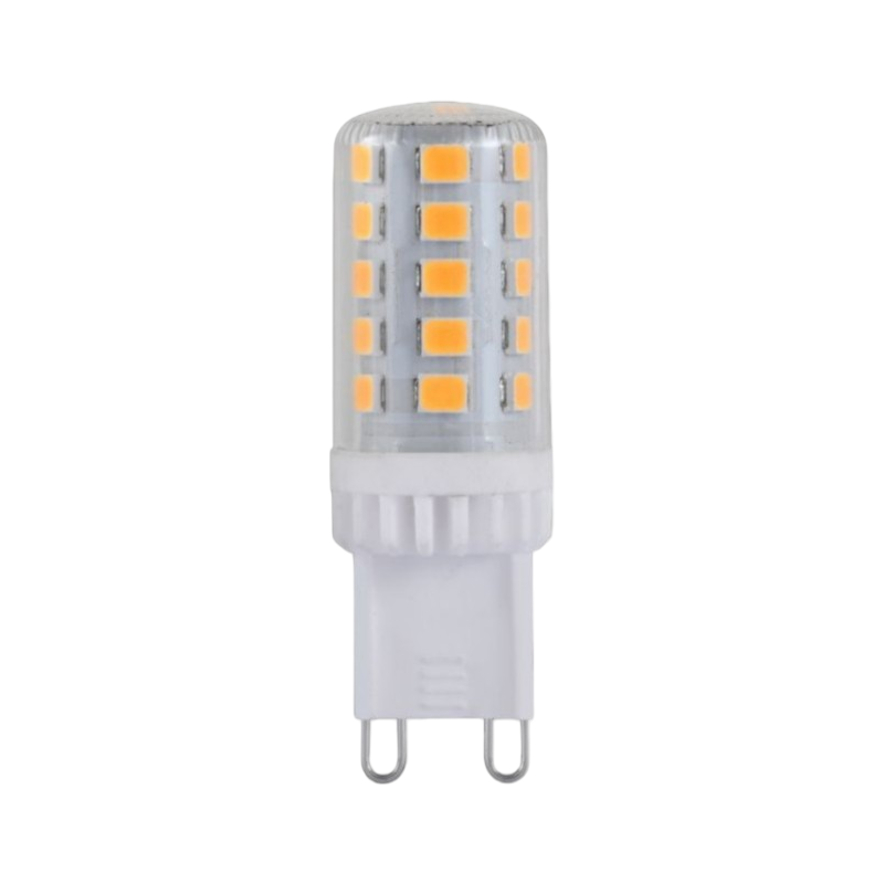 Confezione da 10 Pezzi Universo SPARAC-G9-4W-TGE1 – Lampadina LED G9 Dimmerabile, 4W Tubolare SMD, 400 Lumen, CCT 3000K/4000K/6500K