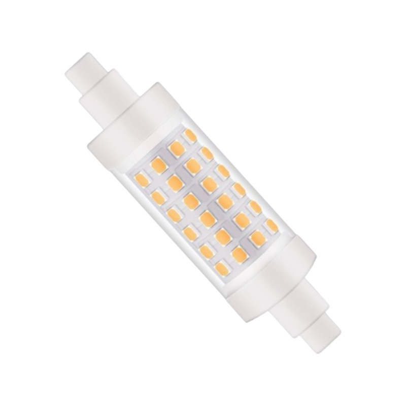 Lampadina LED R7S Universo SPARAC-R7S-8W-001 – 8W Tubolare 78mm SMD, 880 Lumen, CCT 3000K/4000K/6500K