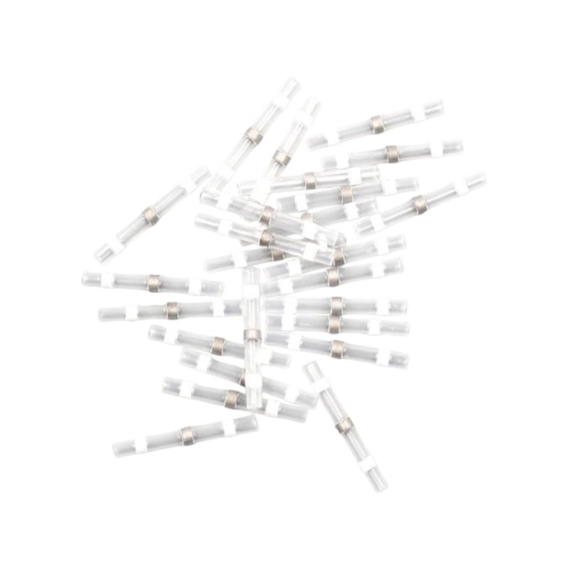 Confezione da 50 Pezzi – Connettore di Giunzione Isolato Autosaldante a Caldo per Cavi da 0,25 mm² a 0,34 mm² IP67