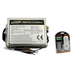 UNIVERSO TE-C Telecomando Wireless 3 Canali ON/OFF, Portata - immagine 3
