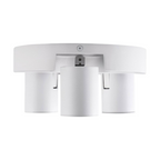 Portalampada Applique da Soffitto con 3 Teste Orientabili - immagine 3