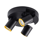Portalampada Applique da Soffitto con 3 Teste Orientabili - immagine 5