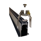 Binario Lineare in Alluminio Nero Universo per Track Lights - immagine 2