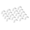 Clip Ganci di Fissaggio per Strip LED 11mm | Confezione 20 Pezzi