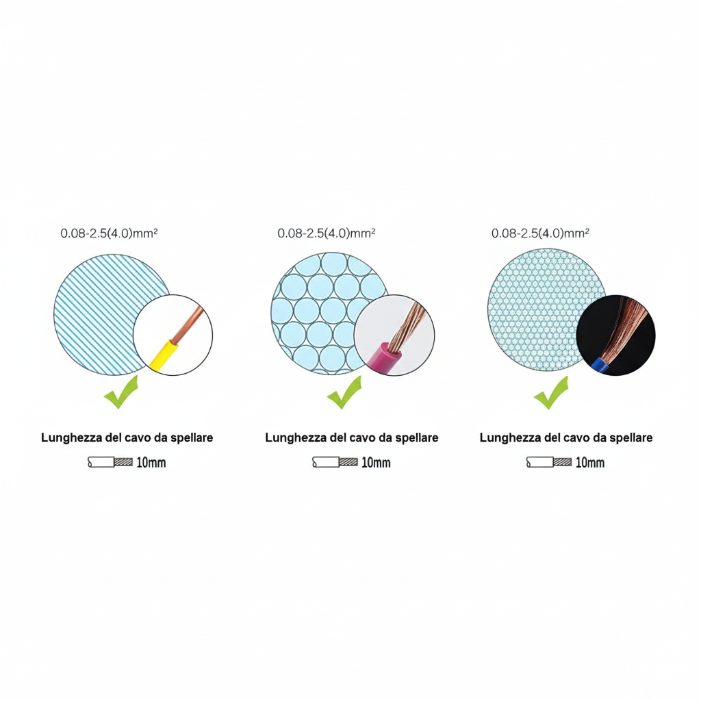 UNIVERSO CONFEZIONE 5 PEZZI MORSETTO CONNETTORE UNIVERSALE MULTIPLO CONNESSIONE RAPIDA SENZA VITI 2 POLI IN INGRESSO 6 POLI IN USCITA