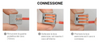 Confezione da 10 Connettori Universali 2 Poli a 1 Via - SKU - immagine 3