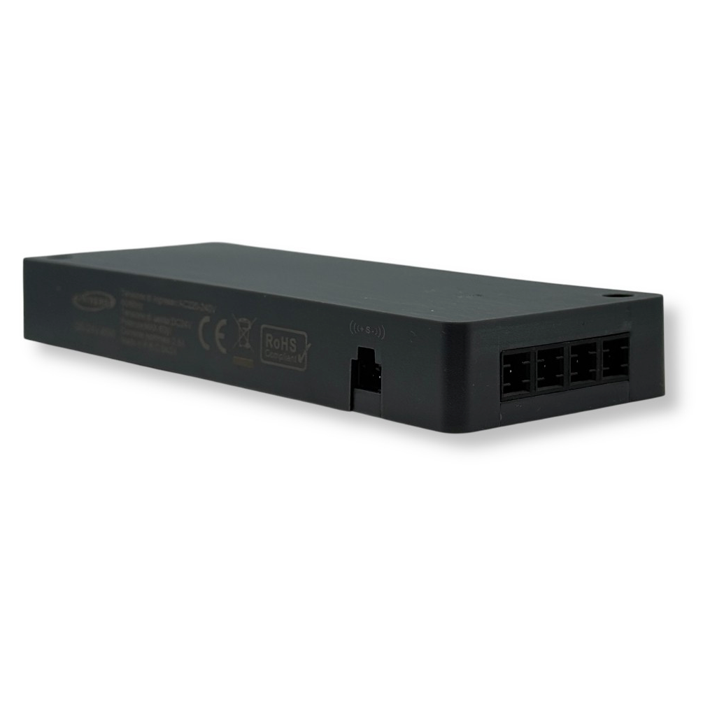 UNIVERSO QS-24V-60W Alimentatore Switching DC 24V 60W 2,5A con 7 Uscite e 1 Ingresso Sensore per Strip LED IP20