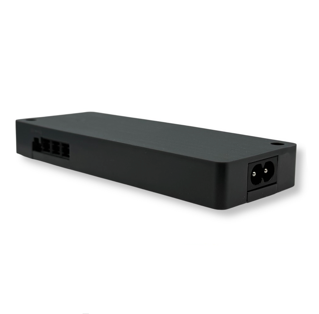 UNIVERSO QS-24V-60W Alimentatore Switching DC 24V 60W 2,5A con 7 Uscite e 1 Ingresso Sensore per Strip LED IP20