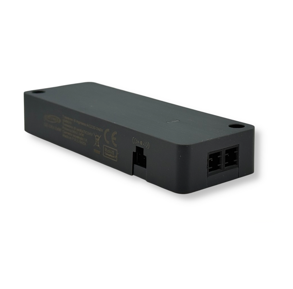 UNIVERSO QS-24V-24W Alimentatore Switching DC 24V 24W 1A con 4 Uscite e 1 Ingresso Sensore per Strip LED IP20