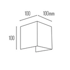Applique Lampada da Muro Doppia LED COB 12W con Fascio - immagine 7