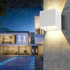 Applique Lampada da Muro Doppia LED COB 12W con Fascio - immagine 4
