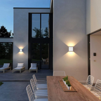 Applique Lampada da Muro Doppia LED COB 12W con Fascio - immagine 5