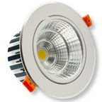 UNIVERSO P-120-3C Faretto da Incasso Orientabile COB LED 20W