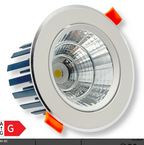 UNIVERSO P-90-3C Faretto da Incasso Orientabile COB LED 12W