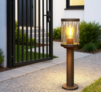 UNIVERSO PT-01C Lampioncino da Giardino in Alluminio Rosso - immagine 3