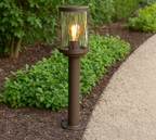 UNIVERSO PT-01C Lampioncino da Giardino in Alluminio Rosso - immagine 4