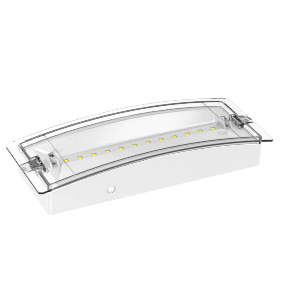UNIVERSO LT-49312 Lampada LED di Emergenza Anti Black Out 1.5W 90 Lumen con Pittogrammi – IP65 per Interno ed Esterno