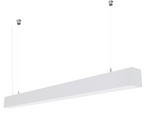 Lampadario LED Lineare Modulare 40W a Sospensione e Soffitto