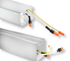 Lampadario LED Lineare Modulare 40W a Sospensione e Soffitto - immagine 5