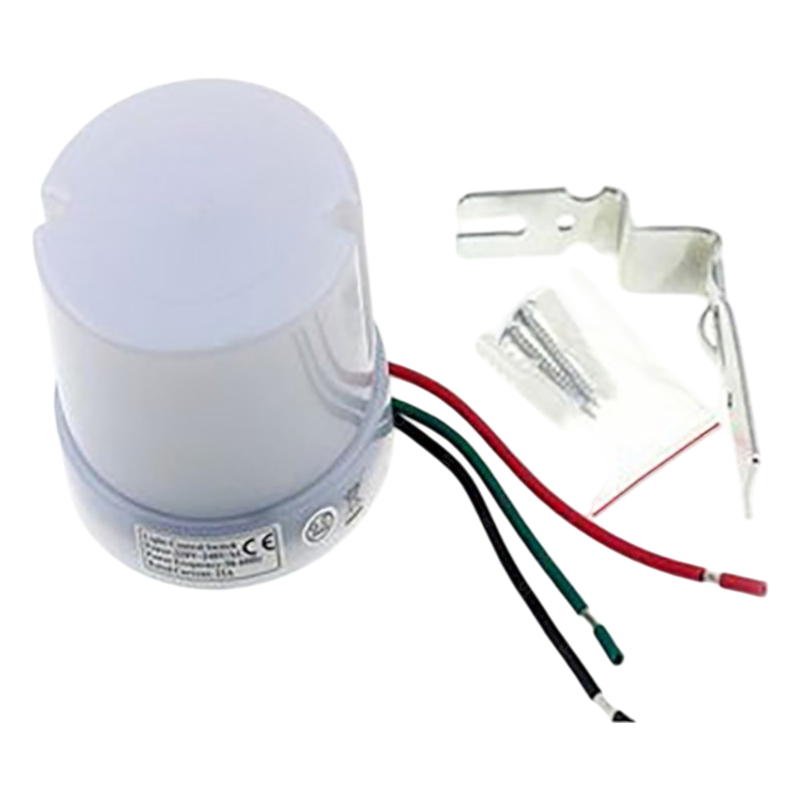 Sensore di Luce Crepuscolare Fotoelettrico Universo YCC1007 – 25A, IP44, Accensione Automatica per Esterni