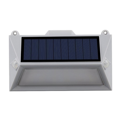 Applique LED Ricaricabile 3.6W con Pannello Solare – Doppio Sensore di Movimento e Crepuscolare, IP65 per Esterno