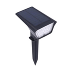 Faretto LED da Giardino Ricaricabile 3.5W con Pannello - immagine 2