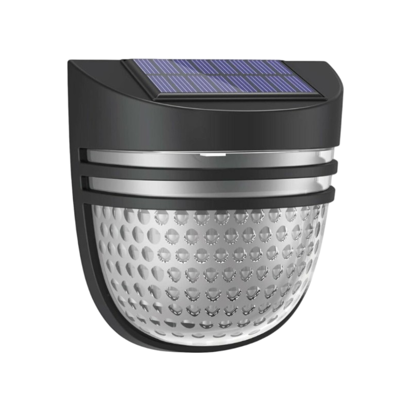 Faretto Applique LED da Giardino 3W con Pannello Solare – Ricaricabile, IP65 per Esterno
