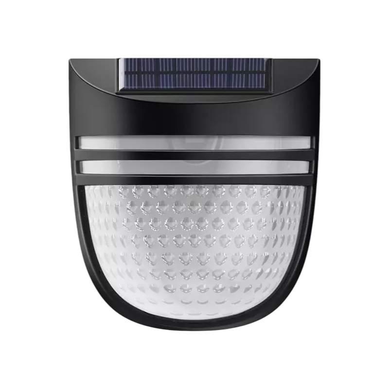 Faretto Applique LED da Giardino 3W con Pannello Solare – Ricaricabile, IP65 per Esterno